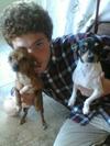 our doggies and our youngest son